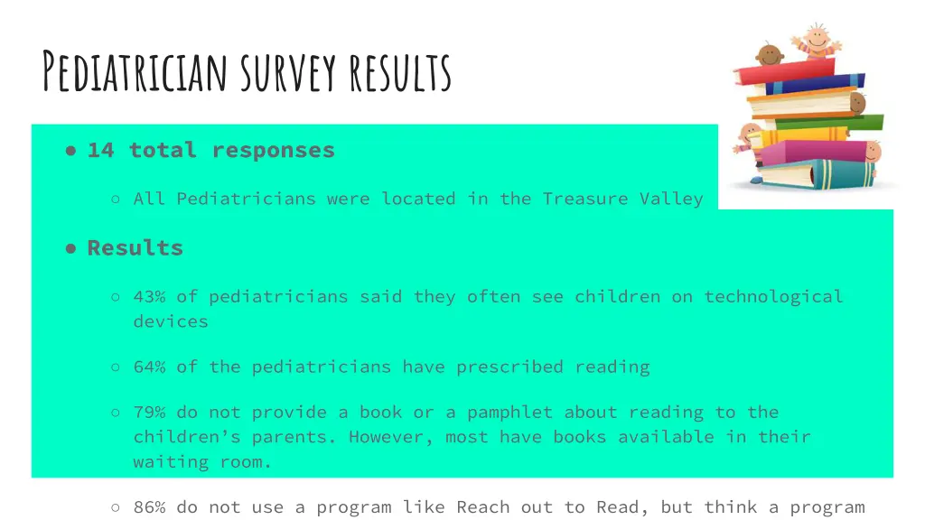 pediatrician survey results