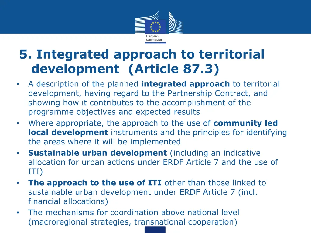 5 integrated approach to territorial development