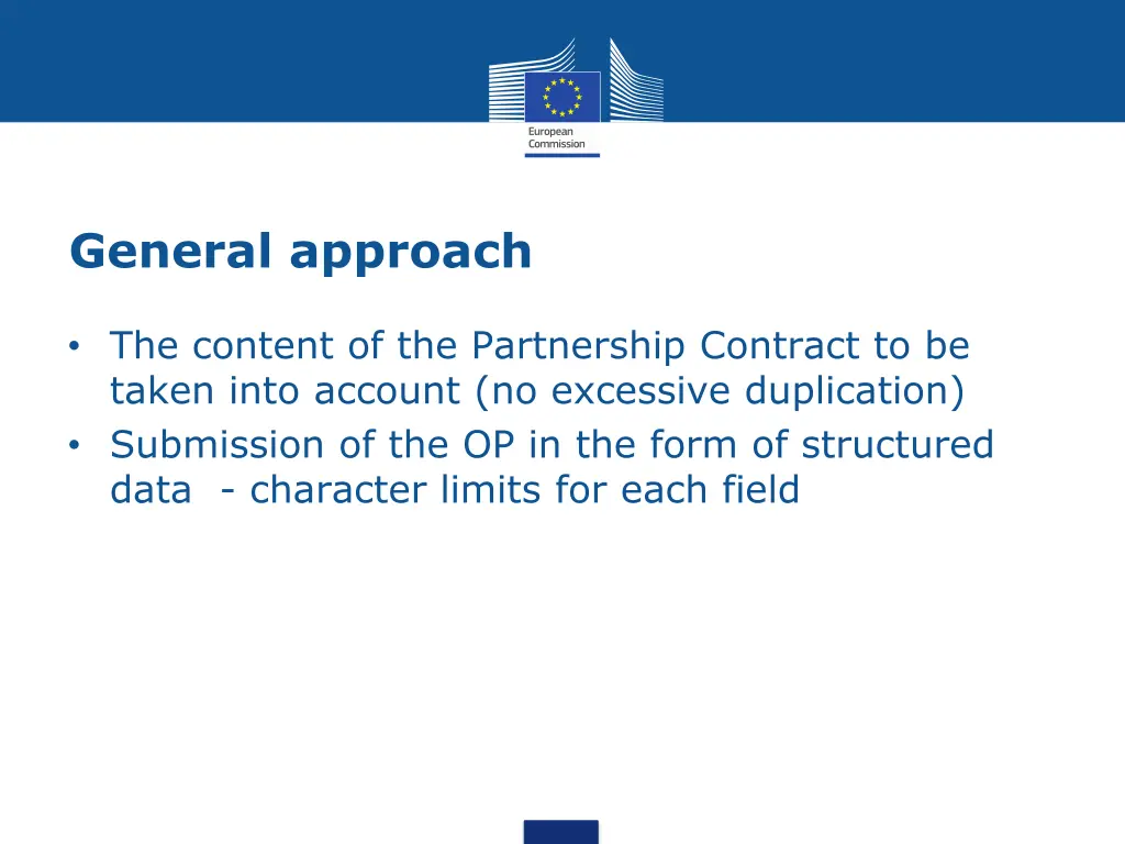 general approach