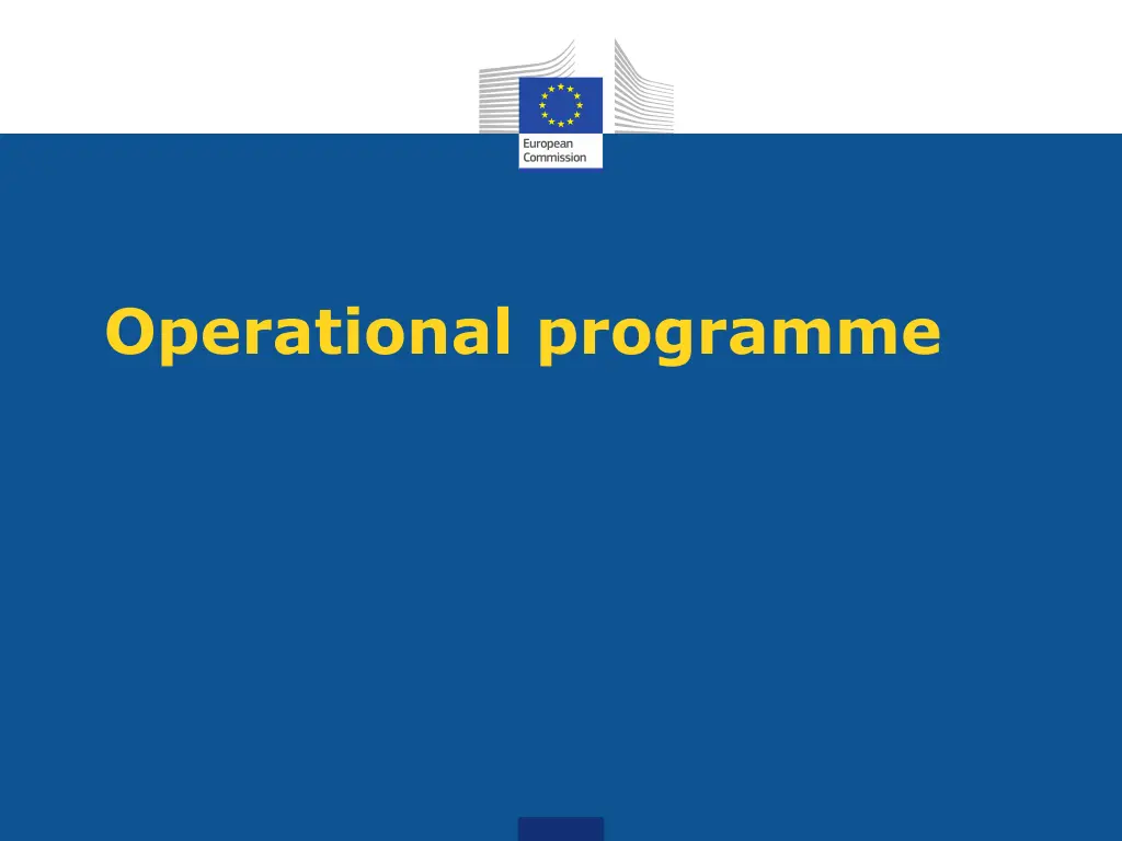 operational programme