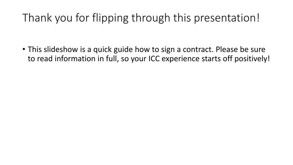 thank you for flipping through this presentation
