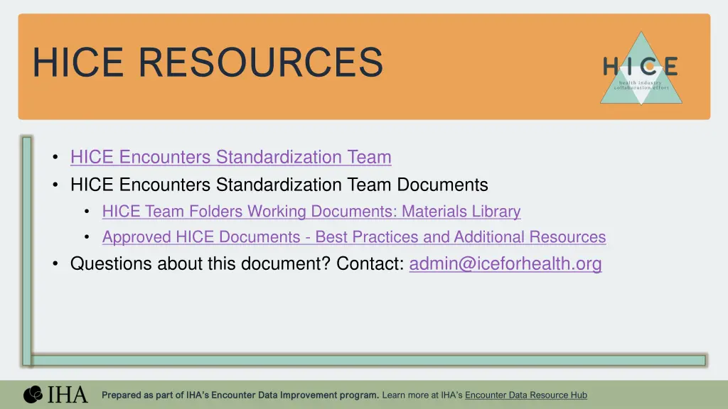 hice resources