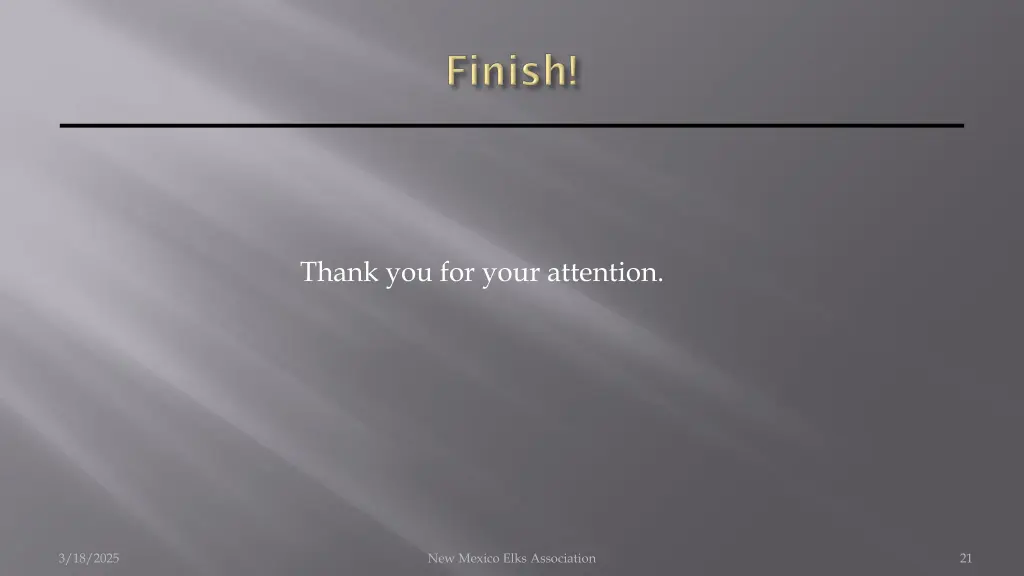 thank you for your attention