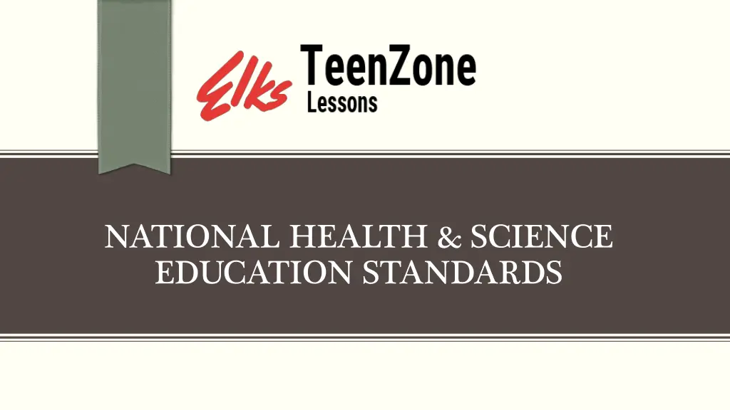 national health science education standards