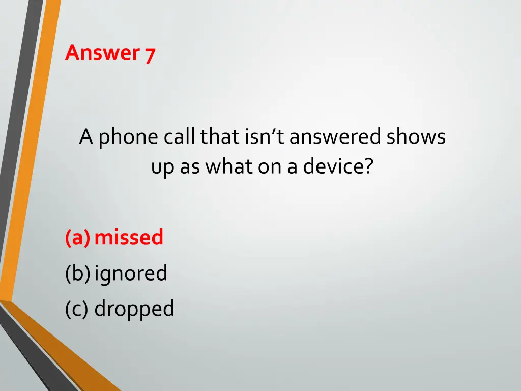 answer 7