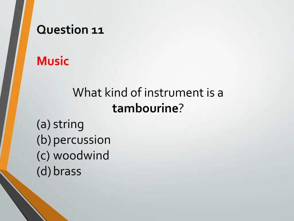 question 11