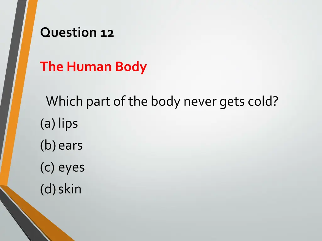 question 12