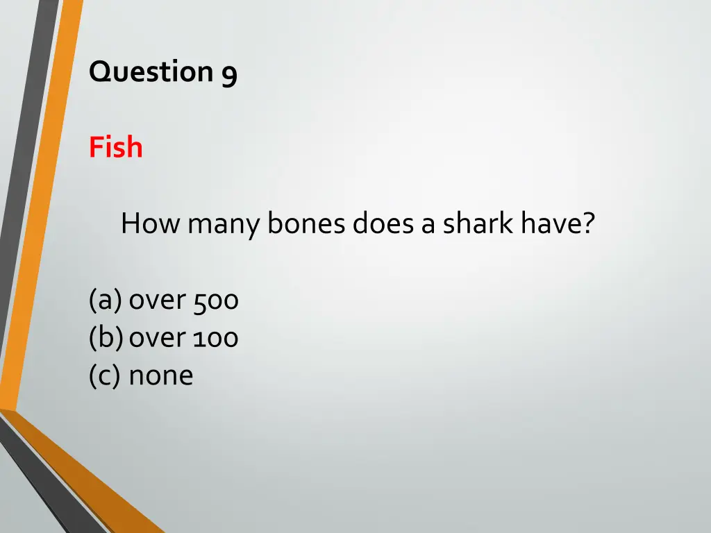 question 9