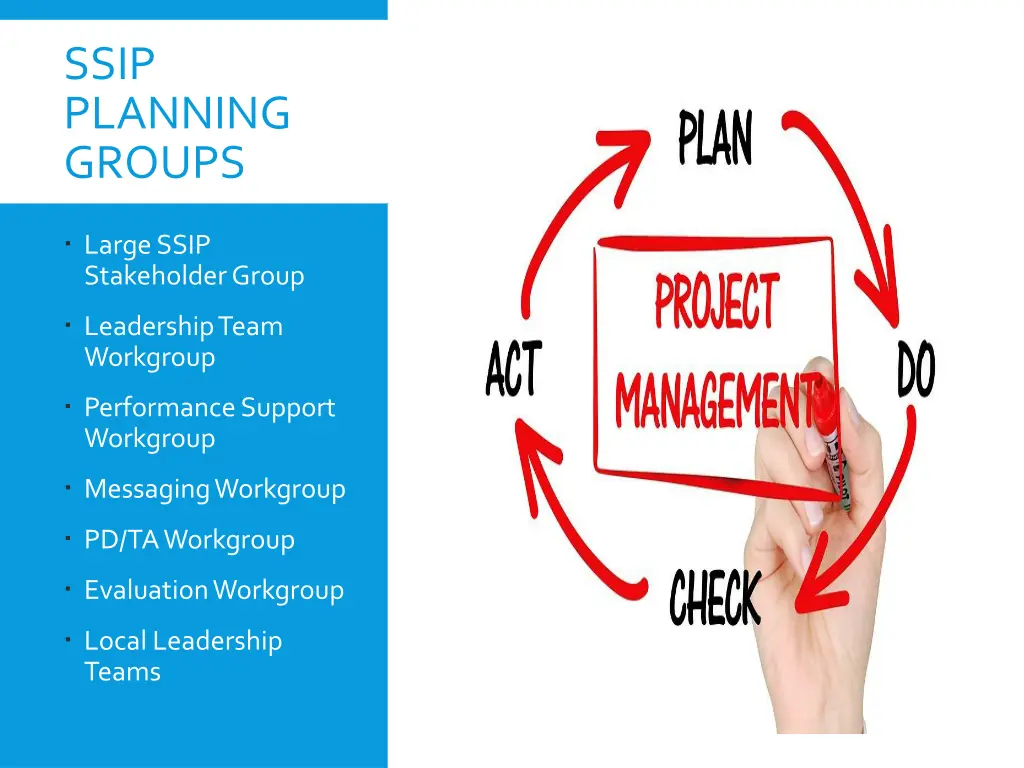 ssip planning groups