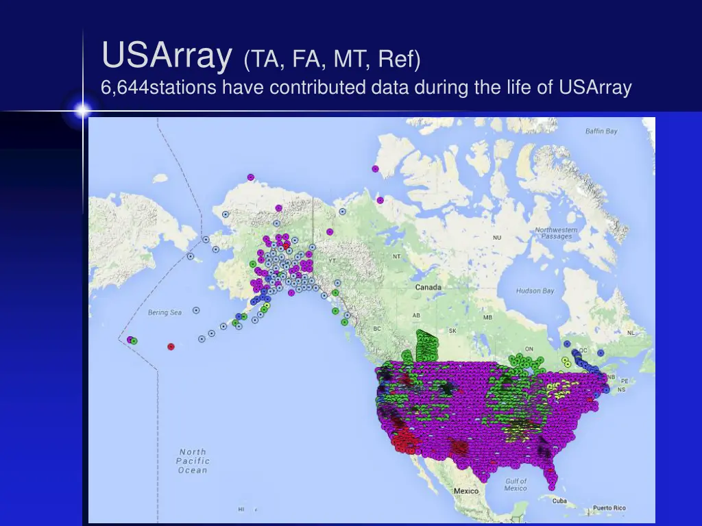 usarray ta fa mt ref 6 644stations have