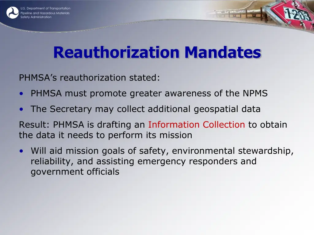 u s department of transportation pipeline 4