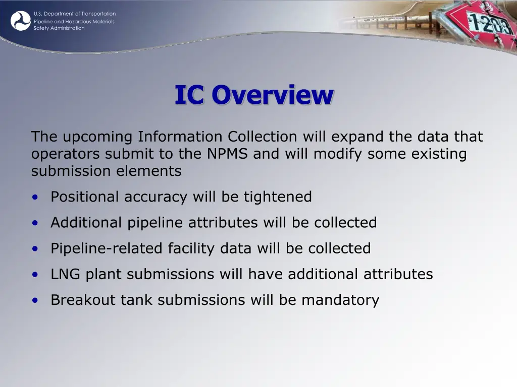 u s department of transportation pipeline 5