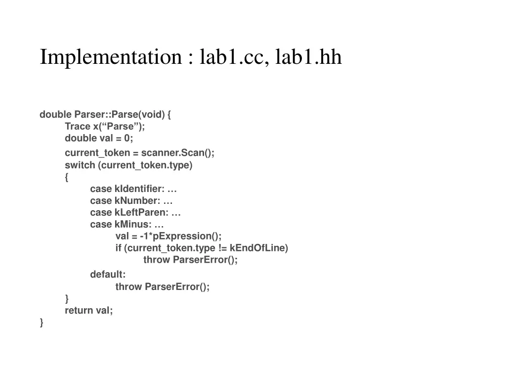 implementation lab1 cc lab1 hh