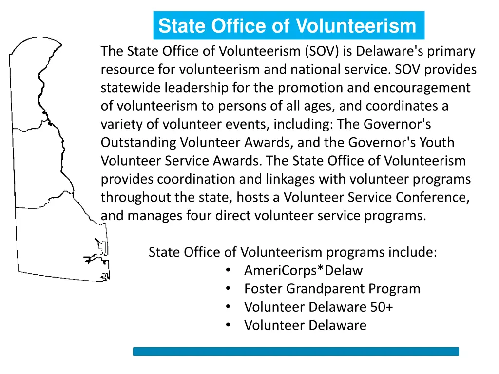 state office of volunteerism the state office