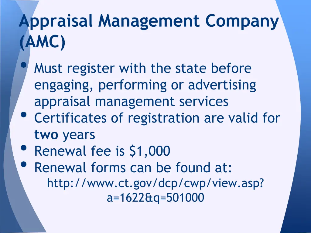 appraisal management company amc 2