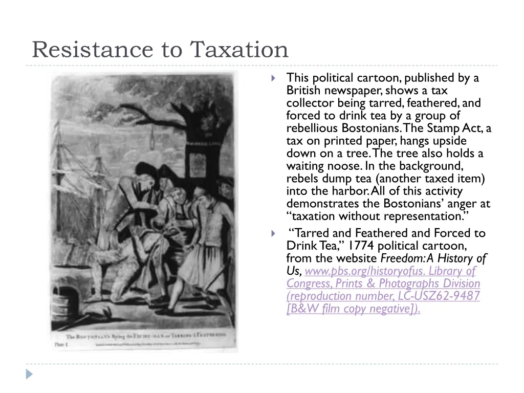 resistance to taxation