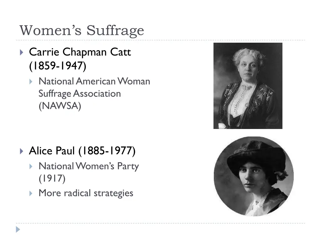 women s suffrage