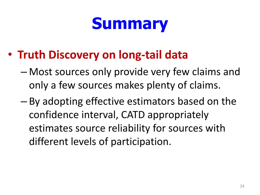summary