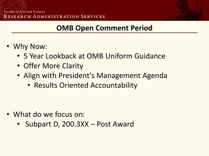 omb open comment period
