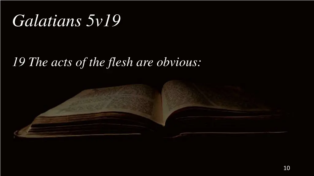 galatians 5v19