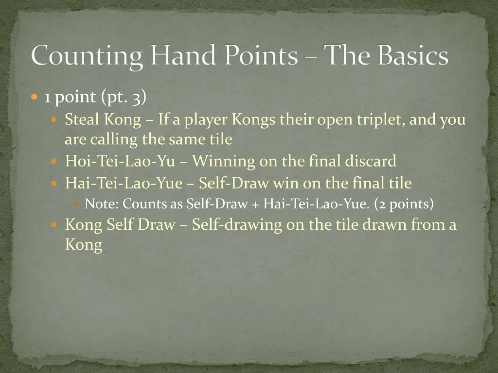 counting hand points the basics 2