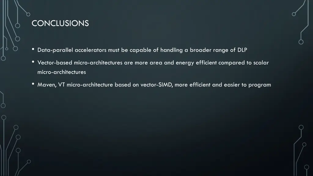 conclusions