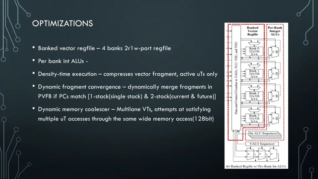 optimizations