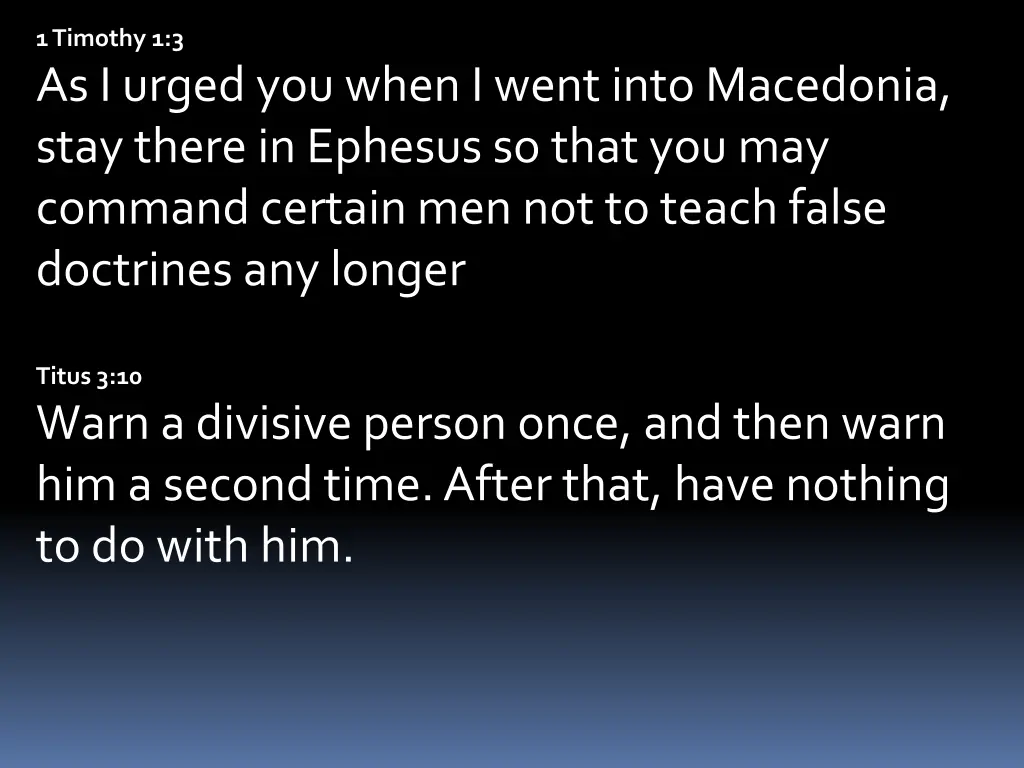 1 timothy 1 3 as i urged you when i went into