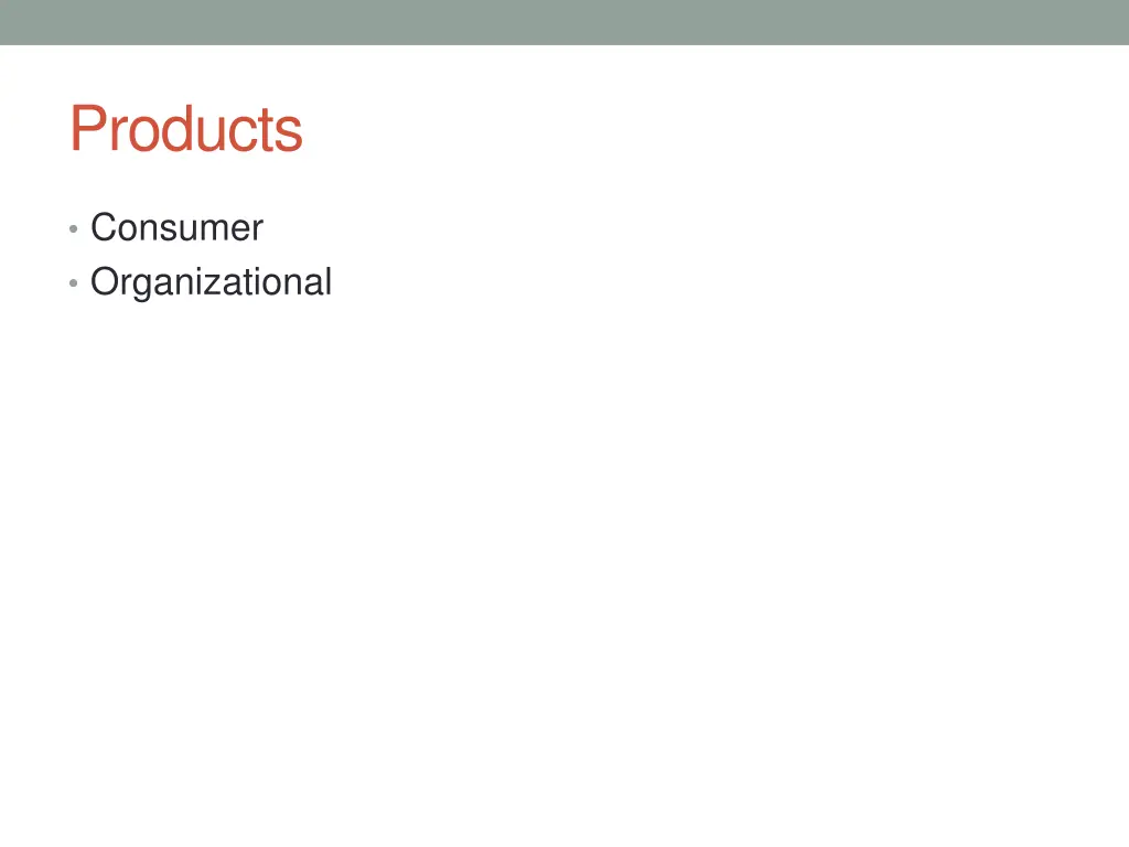products