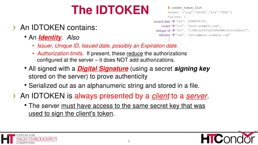 the idtoken