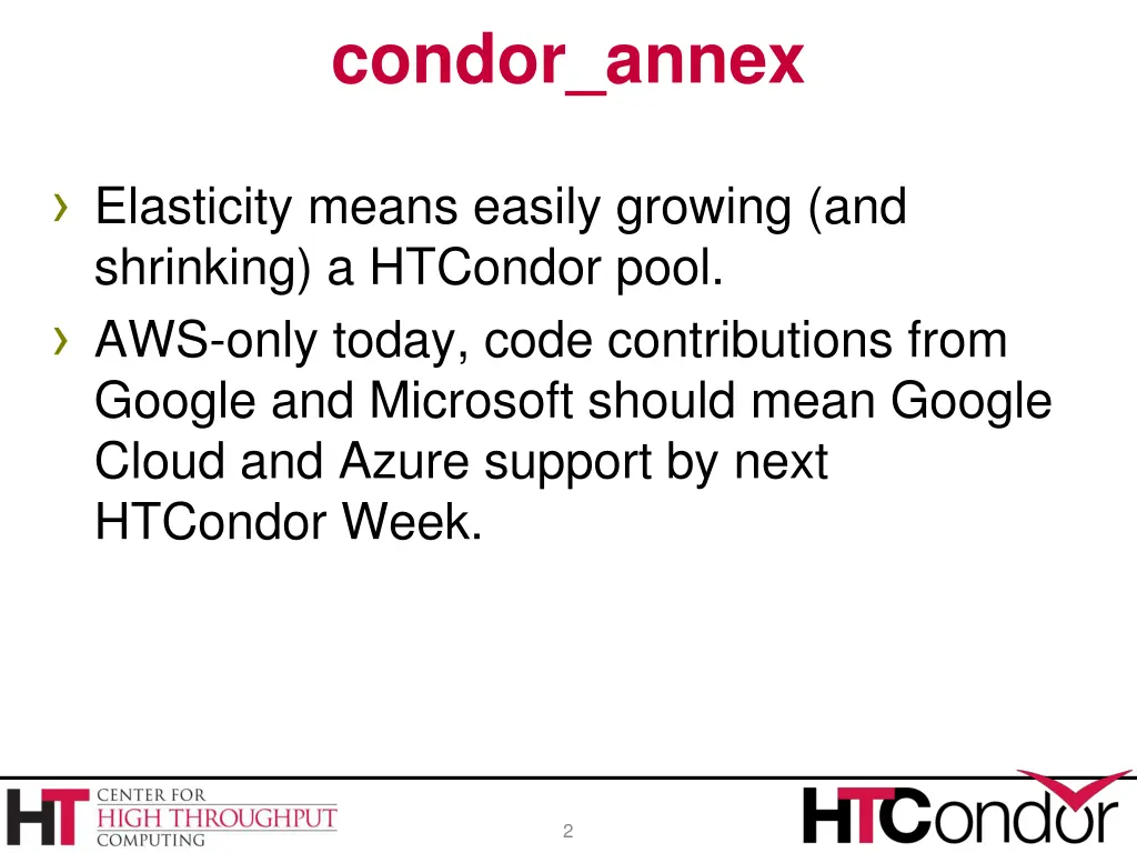 condor annex