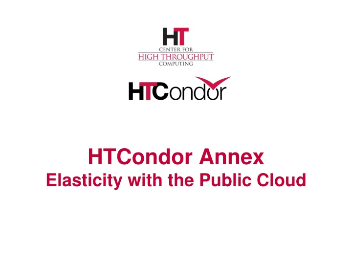 htcondor annex elasticity with the public cloud