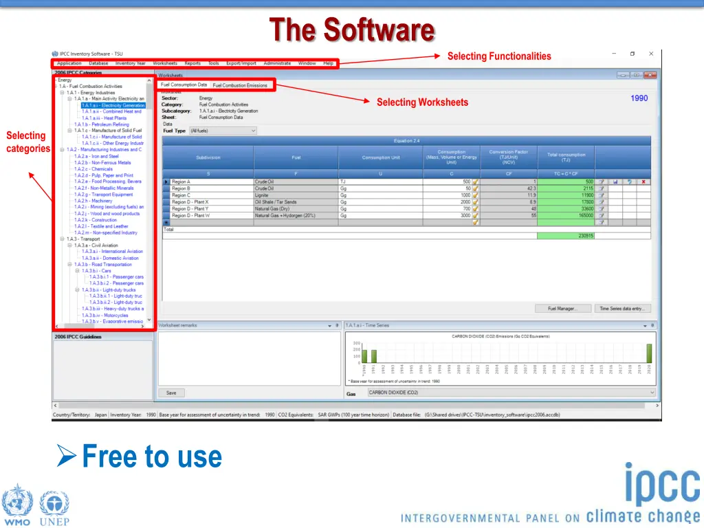 the software