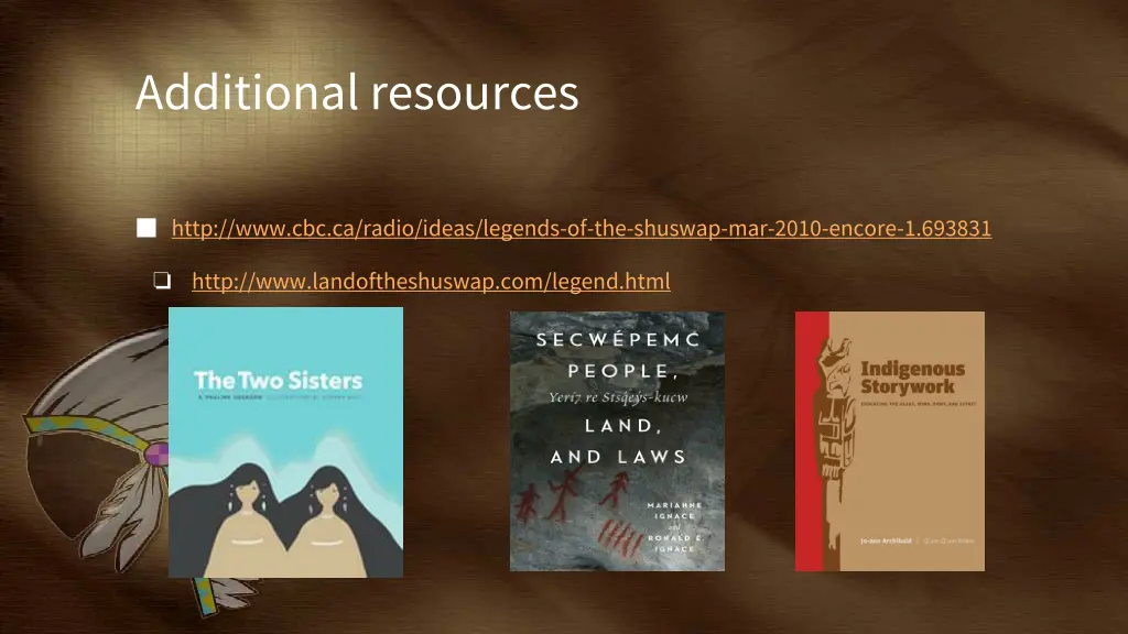 additional resources