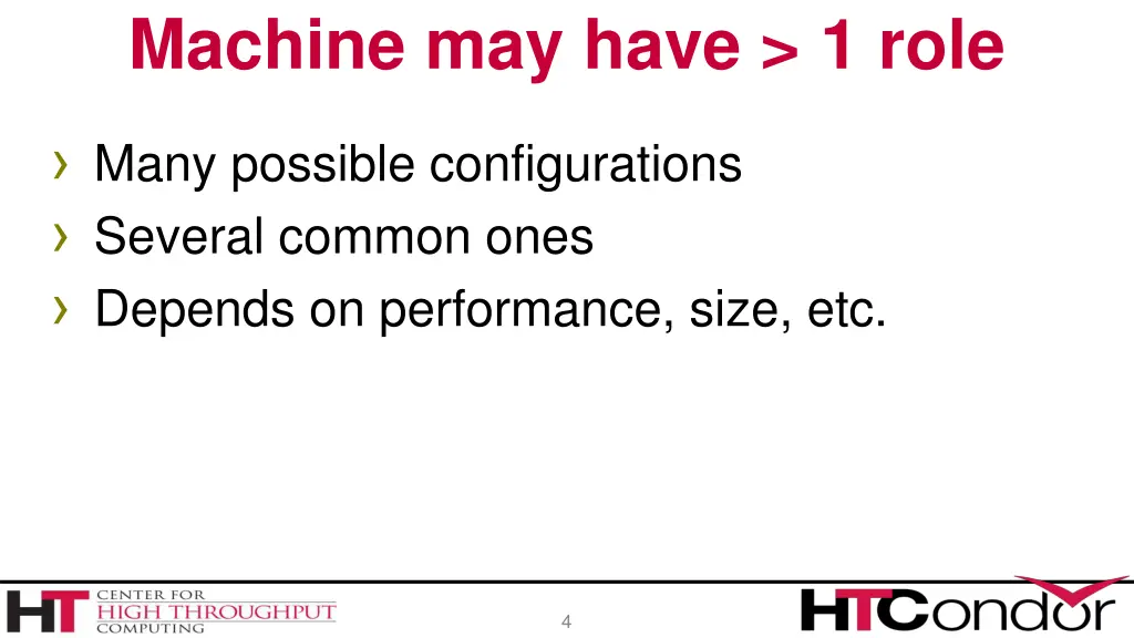 machine may have 1 role