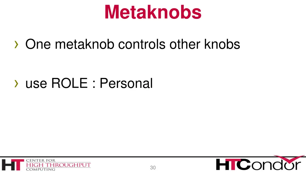metaknobs