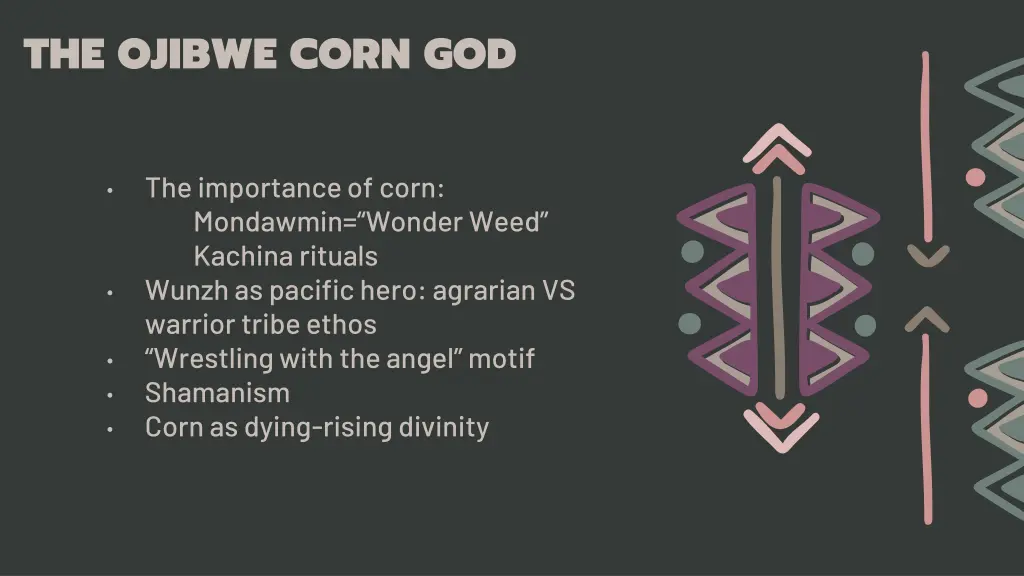 the ojibwe corn god