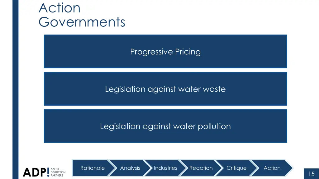 action governments