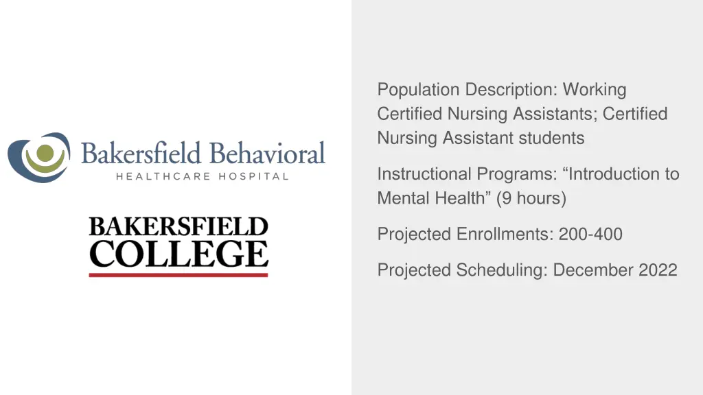 population description working certified nursing