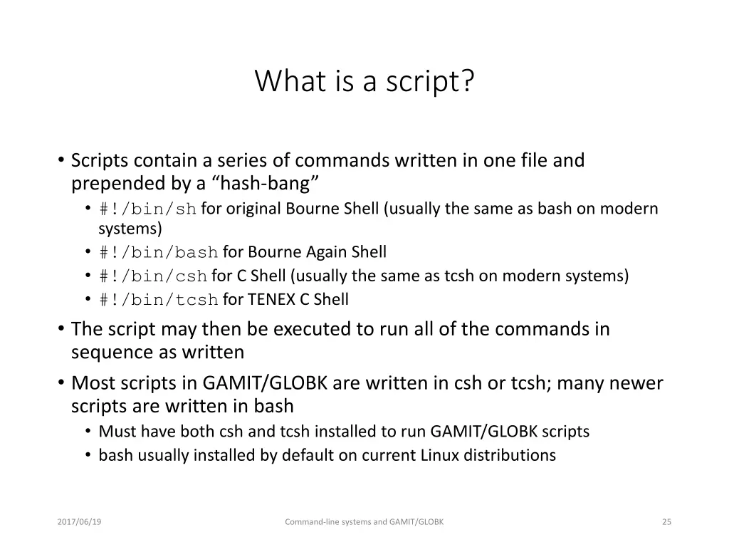 what is a script