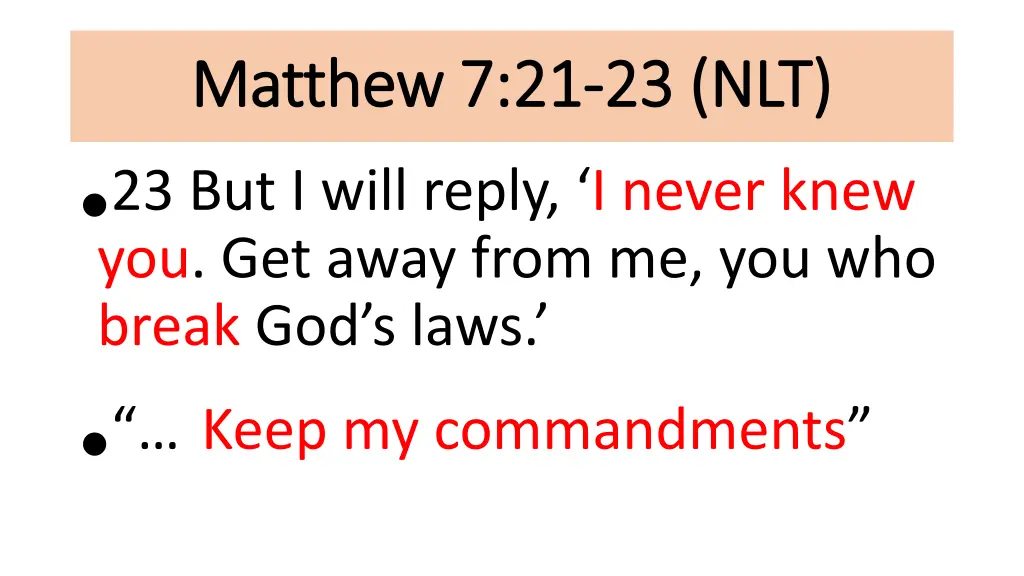 matthew 7 21 matthew 7 21 23 23 but i will reply