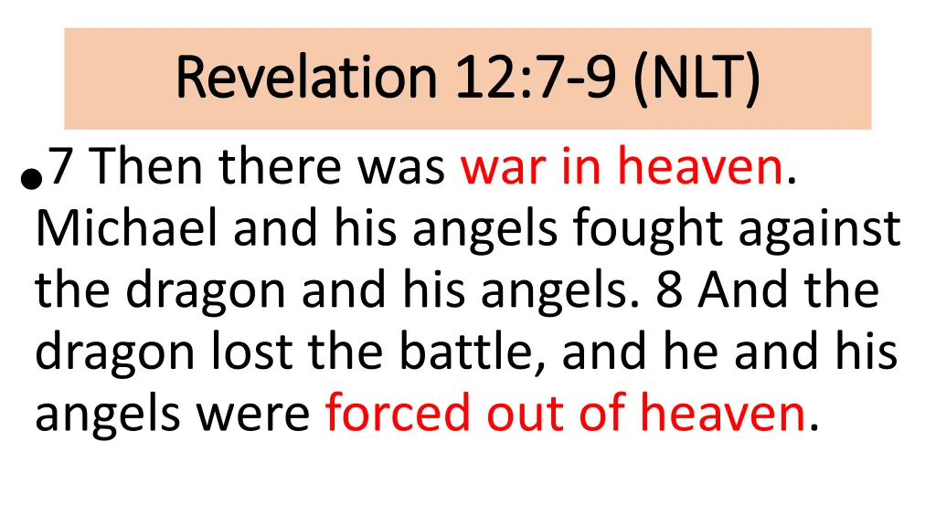 revelation 12 7 revelation 12 7 9 9 nlt 7 then
