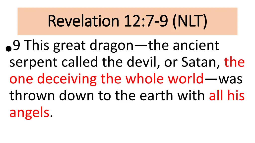 revelation 12 7 revelation 12 7 9 9 nlt 9 this