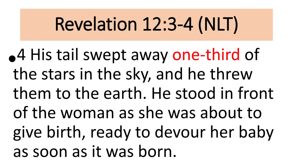 revelation revelation 12 3 4 his tail swept away