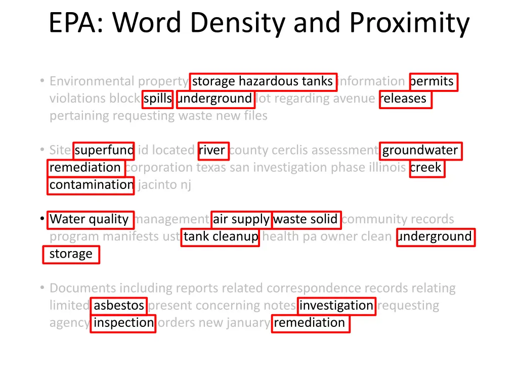 epa word density and proximity 1