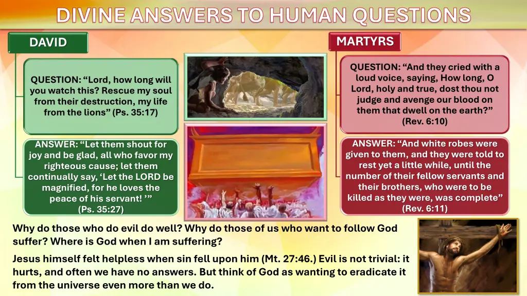 divine answers to human questions david
