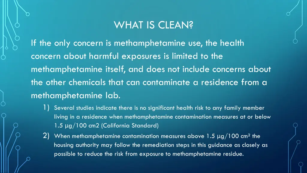 what is clean