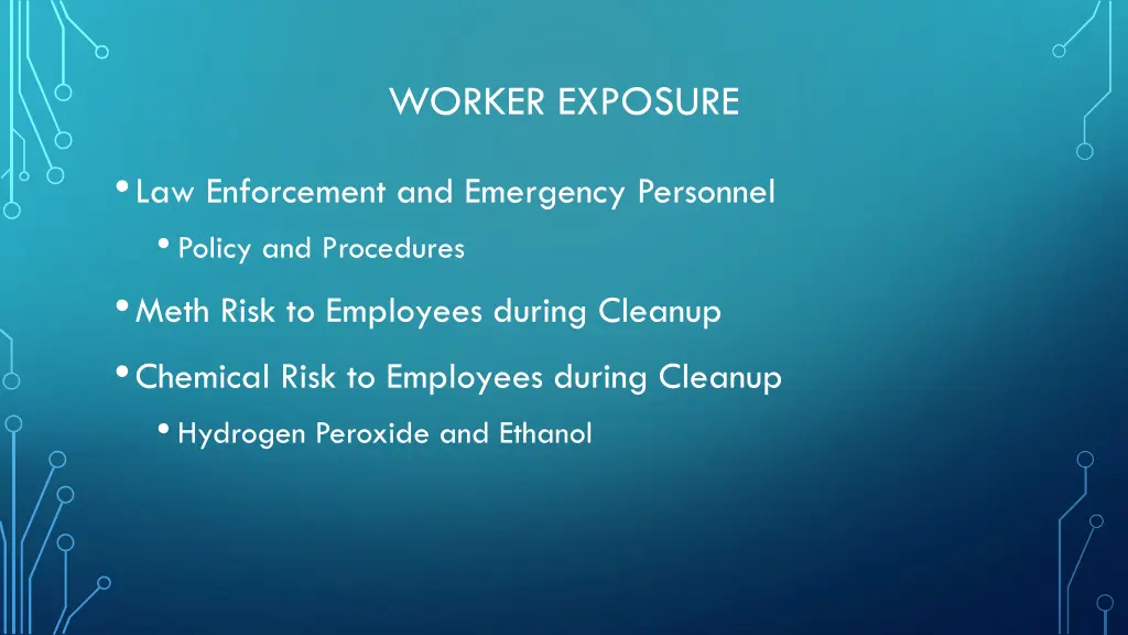 worker exposure