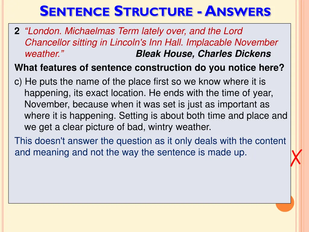 s entence s tructure a nswers 3