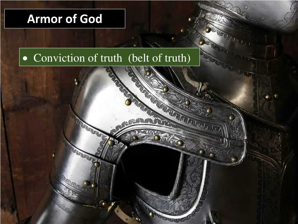 armor of god